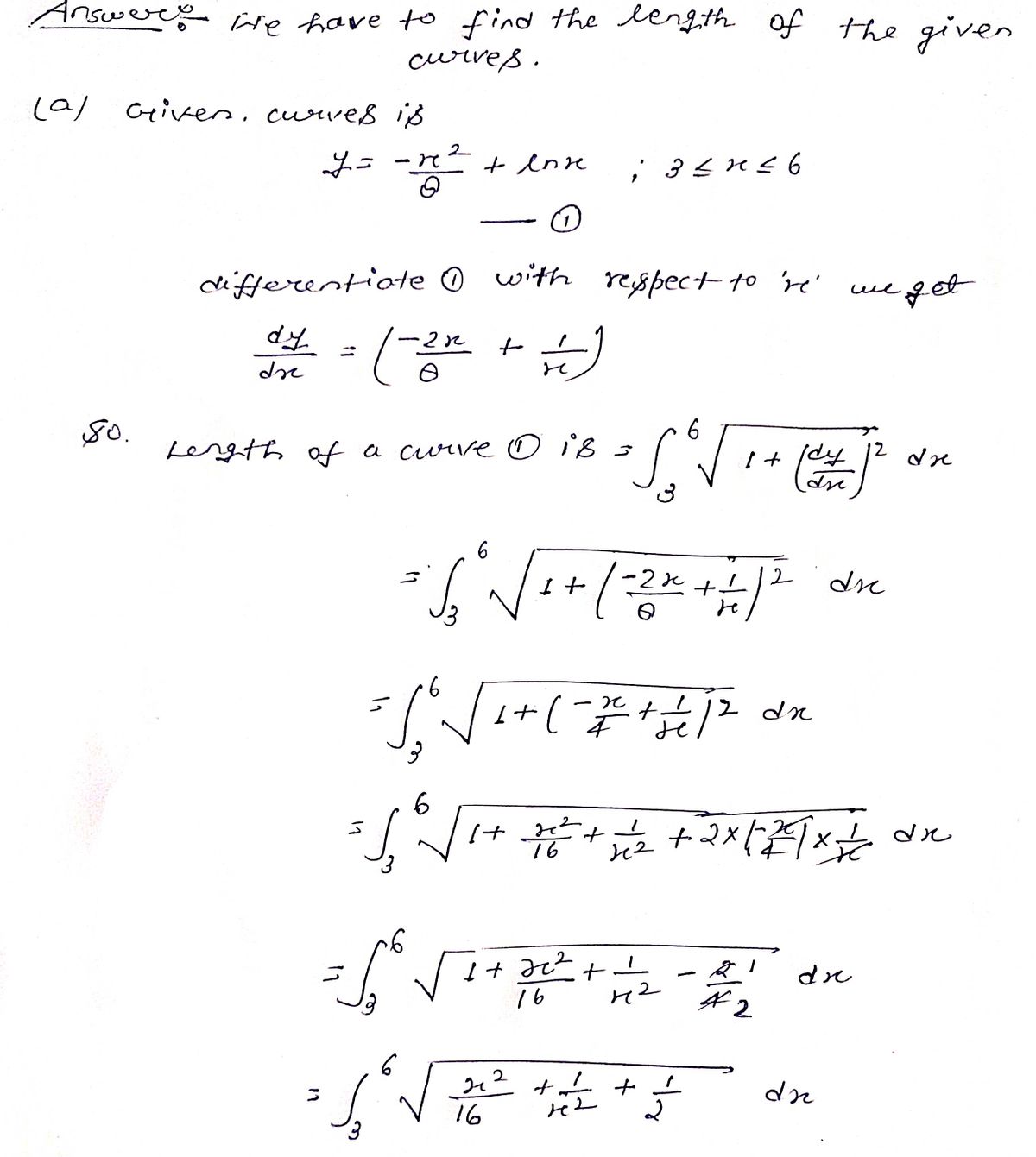 Calculus homework question answer, step 1, image 1